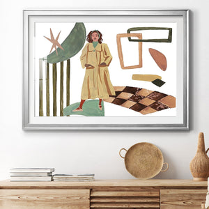 Vintage Vibes VI - Modern Framed Art Print