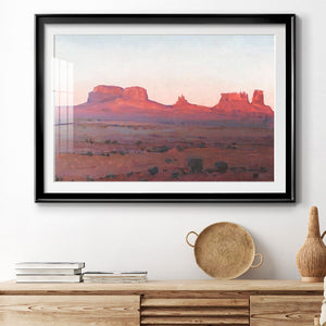 Red Rocks at Dusk II Premium Framed Print - Ready to Hang