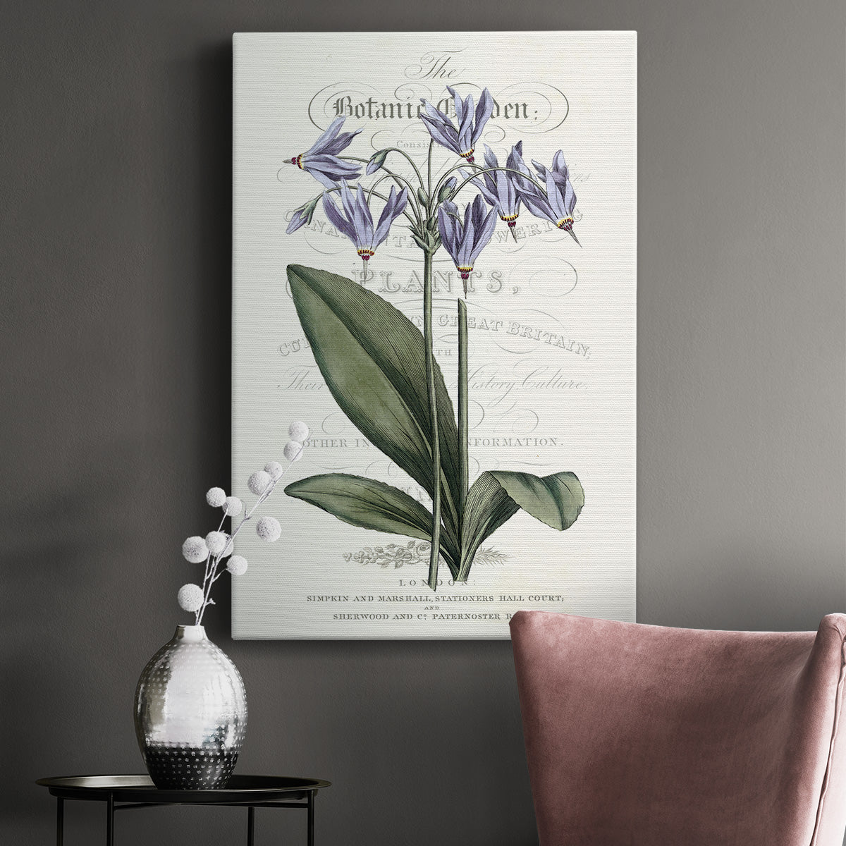 Flower Garden Varietals I Premium Gallery Wrapped Canvas - Ready to Hang