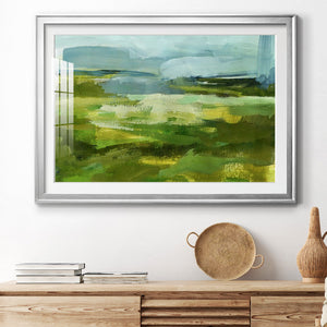 Emerald View I - Modern Framed Art Print