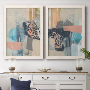 Reductive I - Barnwood Framed Canvas Set