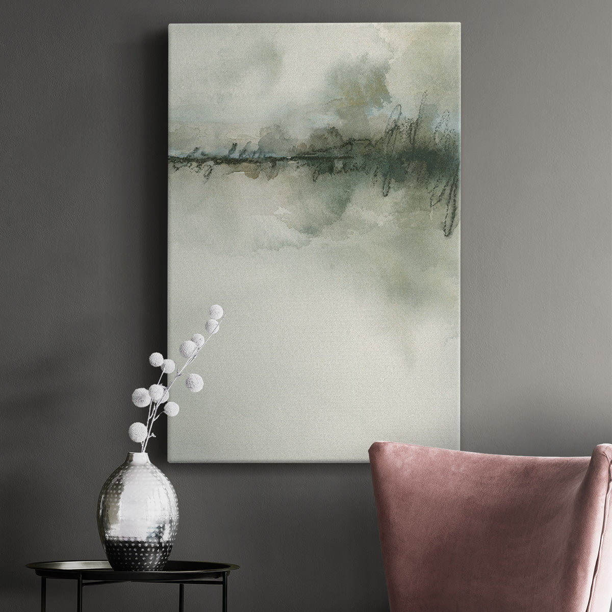 Scripted Landscape I Premium Gallery Wrapped Canvas - Ready to Hang