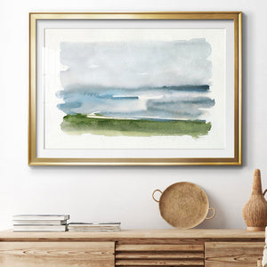 Coastline Splash II - Modern Framed Art Print