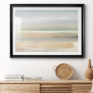 Soft Far Field - Modern Framed Art Print