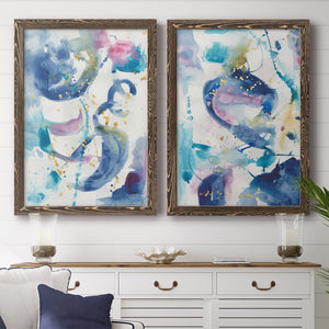 Fiesta I - Barnwood Framed Canvas Set