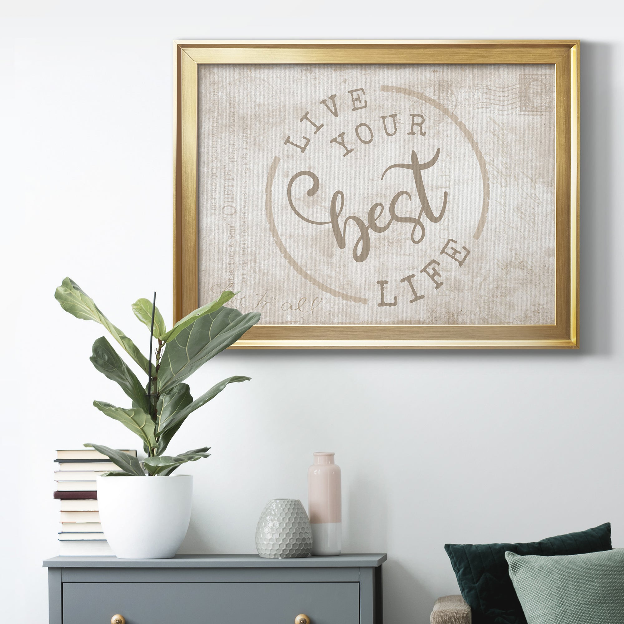 Best Life Premium Classic Framed Canvas - Ready to Hang