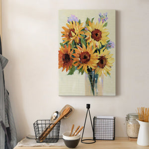 Fresh Cut Flowers I Premium Gallery Wrapped Canvas - Ready to Hang