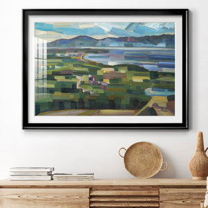 View From Goose Park - Modern Framed Art Print
