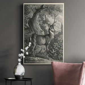 Woodland Deer I Premium Gallery Wrapped Canvas - Ready to Hang