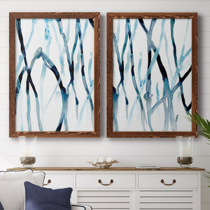 Runnel I - Barnwood Framed Canvas Set