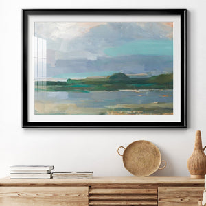 Twilight Vista Study I - Modern Framed Art Print