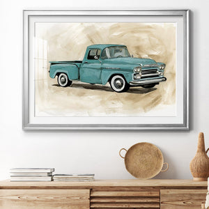 Pickup III - Modern Framed Art Print