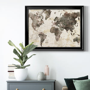 Terra Nova - Modern Framed Canvas Print