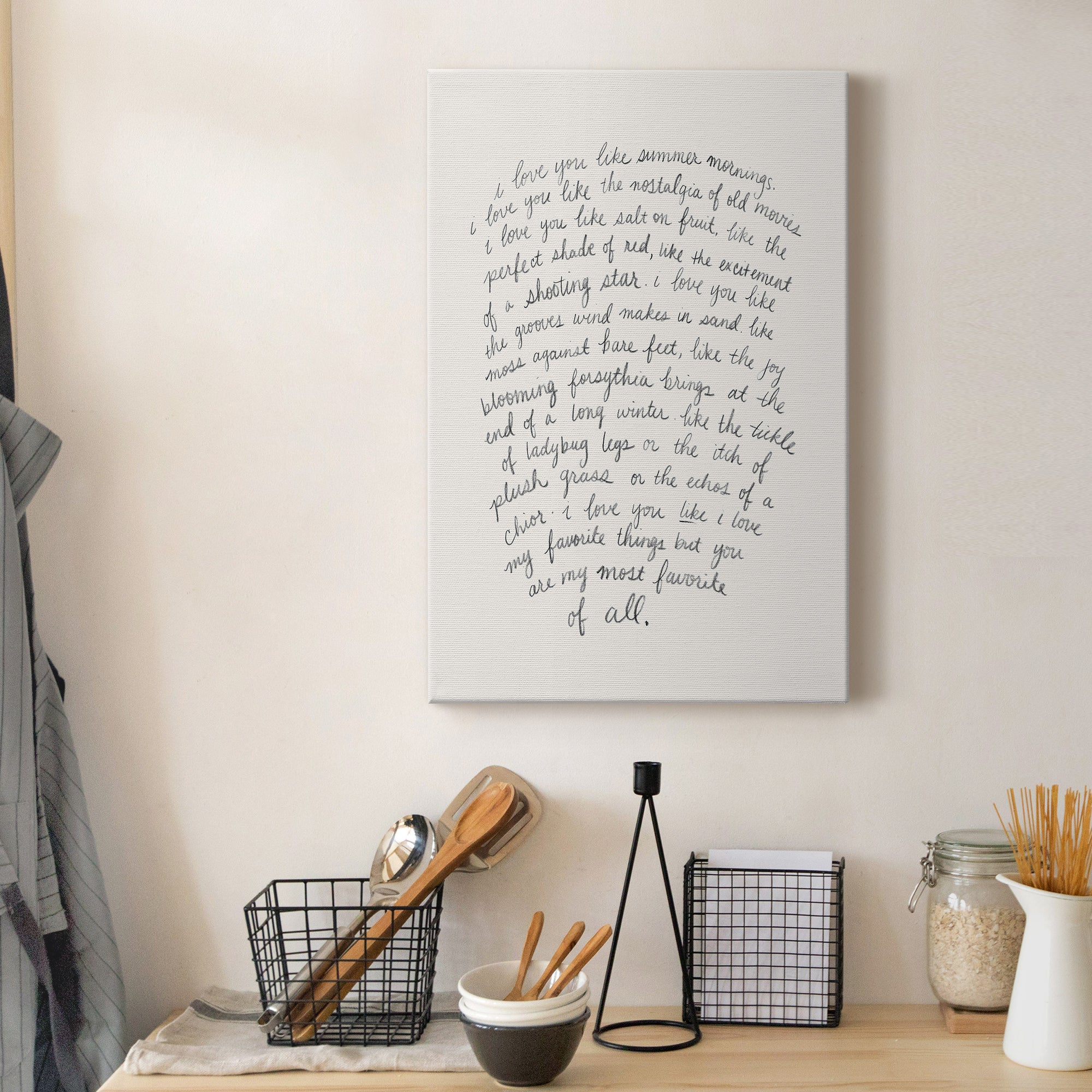 Letter to a Lover I Premium Gallery Wrapped Canvas - Ready to Hang
