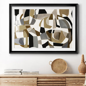 Circle Game - Modern Framed Art Print