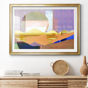 Pink Paint - Modern Framed Art Print