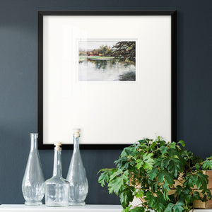Upon Reflection- Premium Framed Print Double Matboard