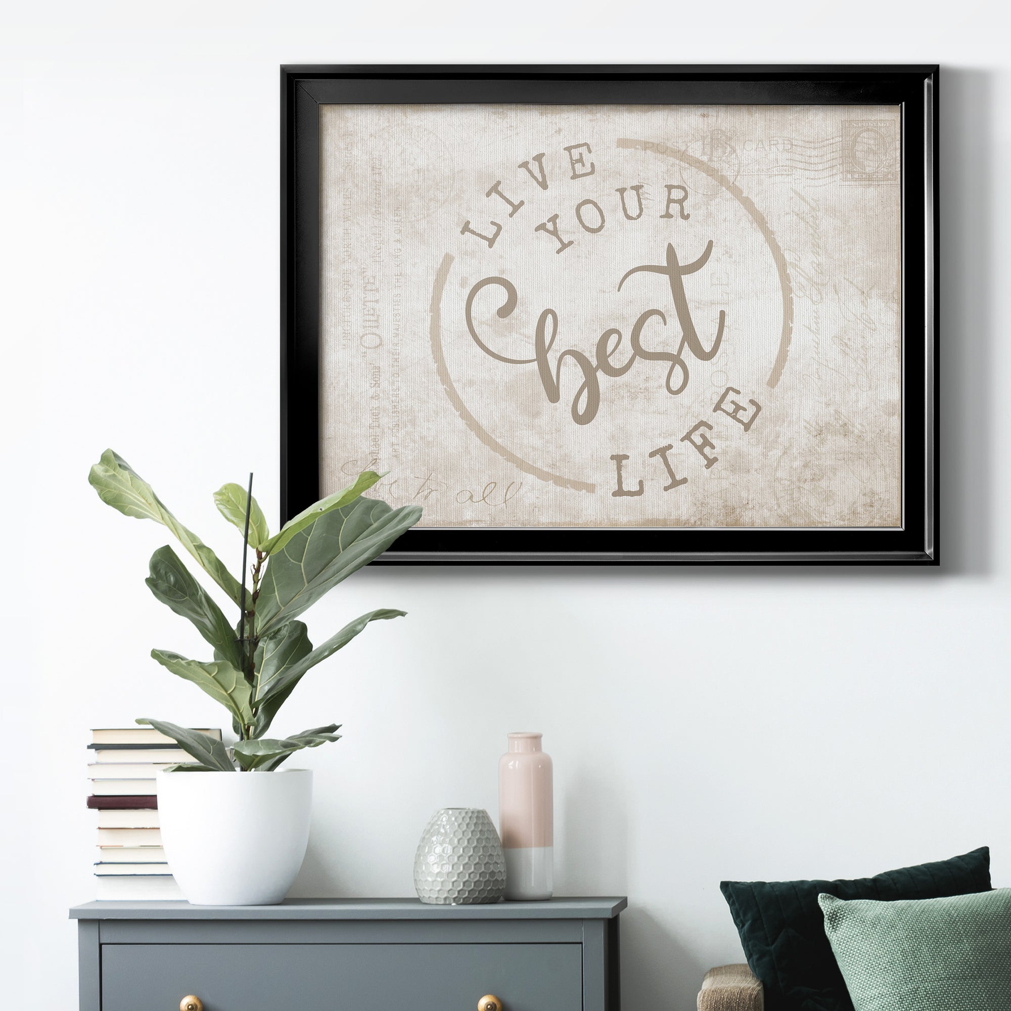 Best Life Premium Classic Framed Canvas - Ready to Hang