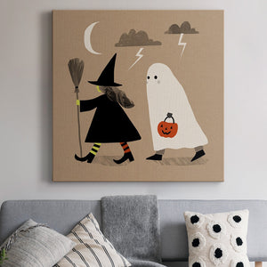 Graphic Halloween III -Premium Gallery Wrapped Canvas - Ready to Hang