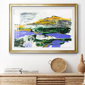 Silent Mountain VI - Modern Framed Art Print