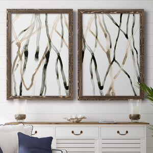 Runnel XI - Barnwood Framed Canvas Set