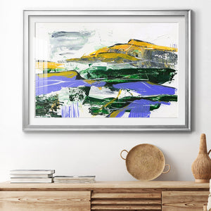 Silent Mountain VI - Modern Framed Art Print