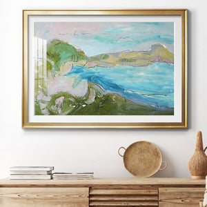 Landing Strip - Modern Framed Art Print