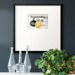 Happy Haunting Premium Framed Print Double Matboard