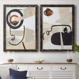 Faces of A Century I - Barnwood Framed Canvas Set