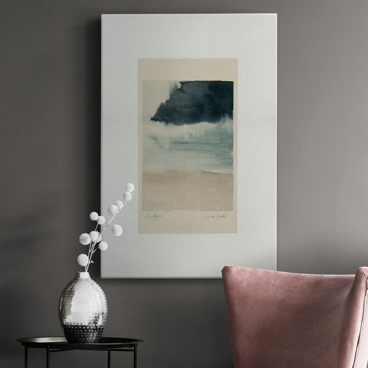 Storm Rolls In II Premium Gallery Wrapped Canvas - Ready to Hang