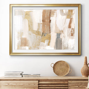 Gold Quartz I - Modern Framed Art Print