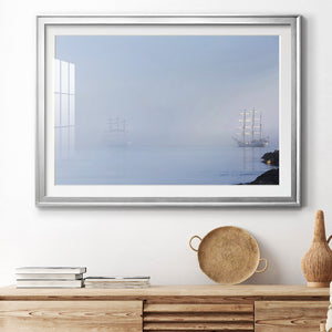 In the Mist - Modern Framed Art Print