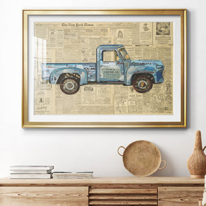 George's '53 Ford - Modern Framed Art Print