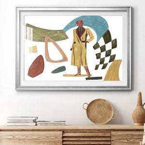 Vintage Vibes III - Modern Framed Art Print