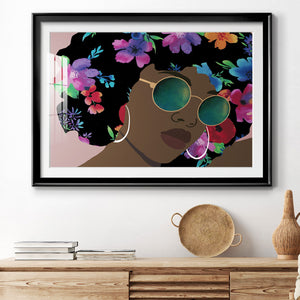 Butterfly Diva II - Modern Framed Art Print