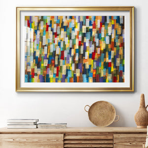 Confetti II - Modern Framed Art Print