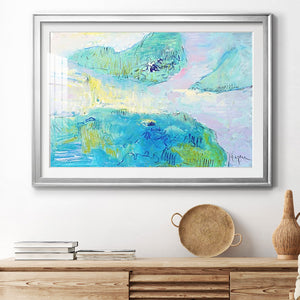 Smooth Sailing in the Heartland - Modern Framed Art Print