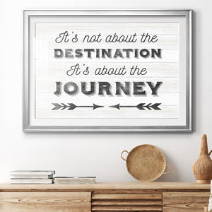 Destination - Modern Framed Art Print