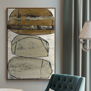 Dim Sum I - Framed Premium Gallery Wrapped Canvas L Frame - Ready to Hang