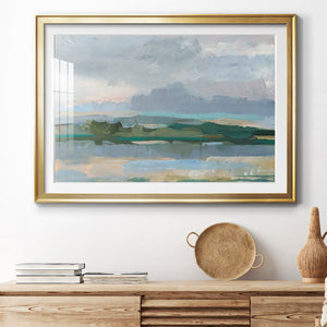 Twilight Vista Study II - Modern Framed Art Print