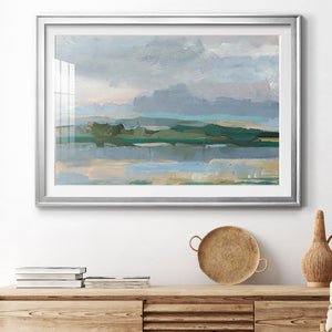 Twilight Vista Study II - Modern Framed Art Print
