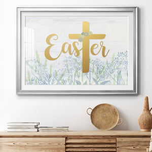 Easter Wildflowers Premium Framed Print - Ready to Hang