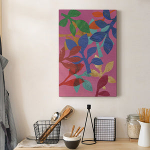 Vivid Stems II - Canvas Art Print