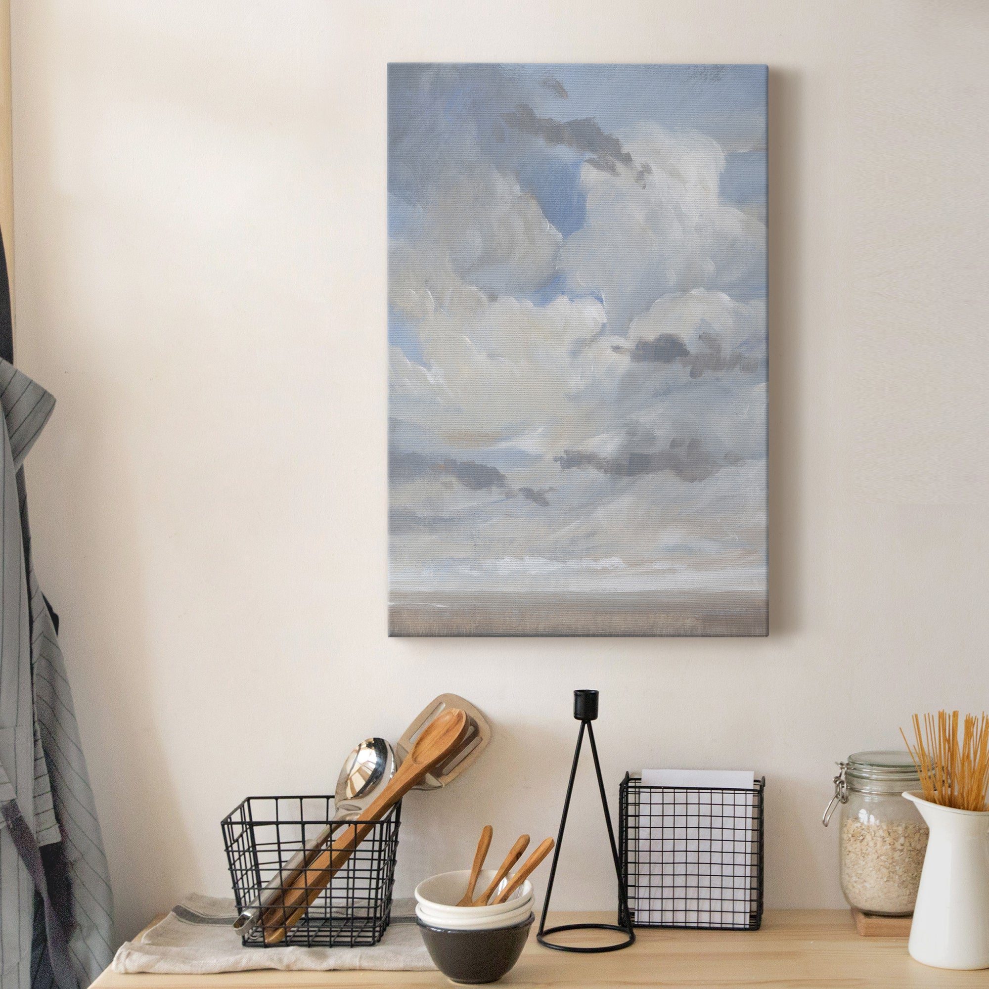 Sky Blue I  Premium Gallery Wrapped Canvas - Ready to Hang