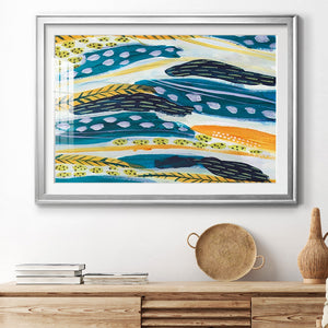 Feathery IV - Modern Framed Art Print