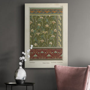 Nouveau Decorative VI Premium Gallery Wrapped Canvas - Ready to Hang