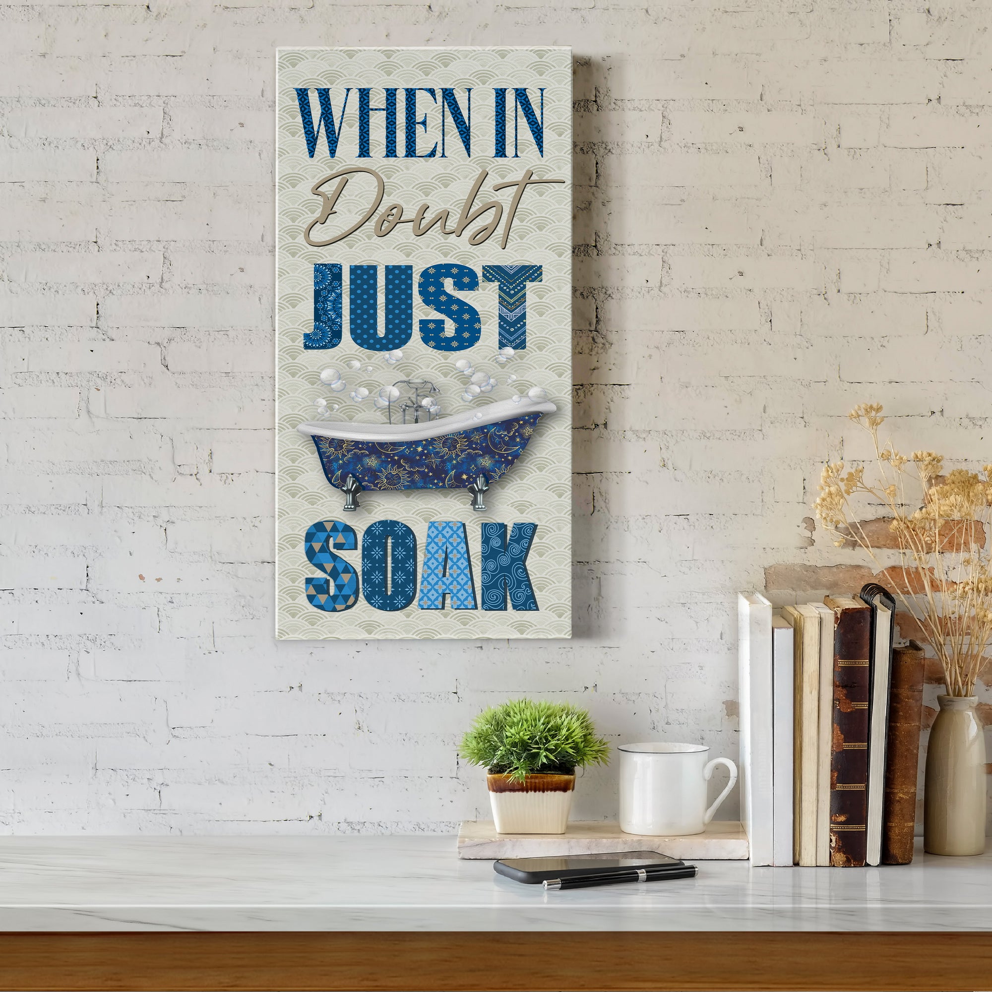 When in Doubt - Premium Gallery Wrapped Canvas - Ready to Hang