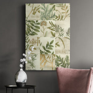 Garden Grid I Premium Gallery Wrapped Canvas - Ready to Hang