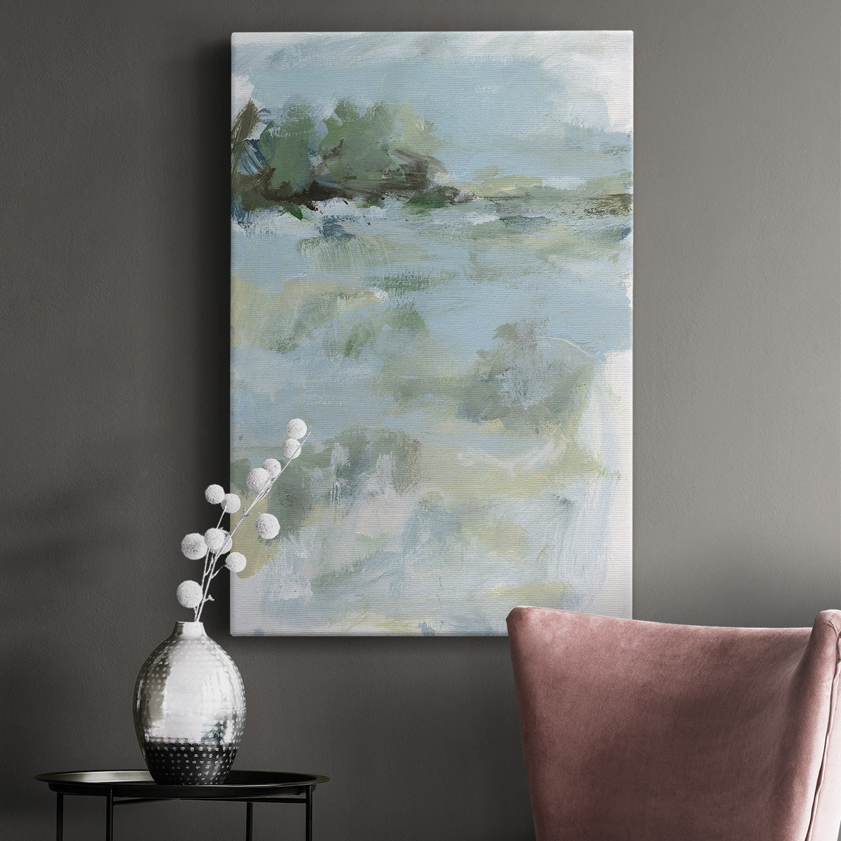 Far Away View I Premium Gallery Wrapped Canvas - Ready to Hang