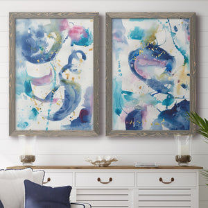 Fiesta I - Barnwood Framed Canvas Set